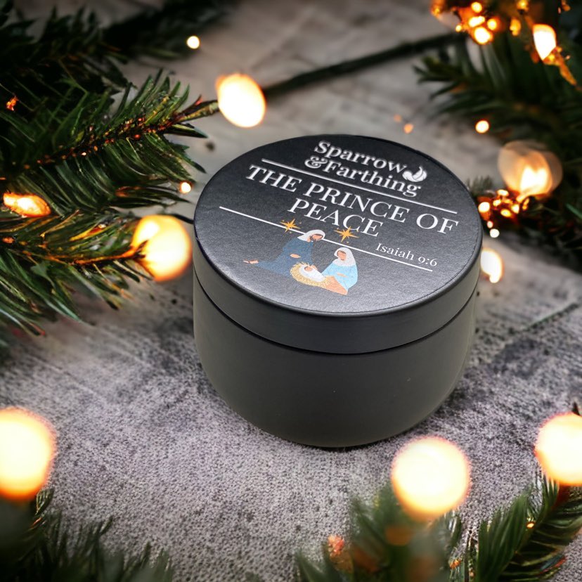 The Prince of Peace Nativity Candle