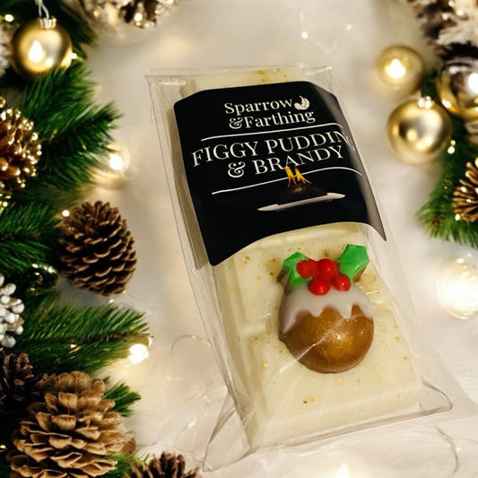 Figgy Pudding & Brandy Snap Bar (with pudding embed)